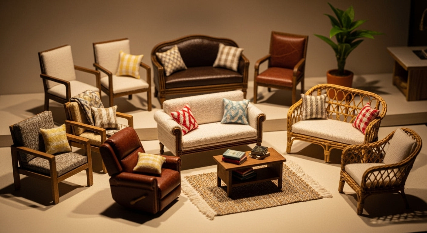 Small Chairs & Sofas