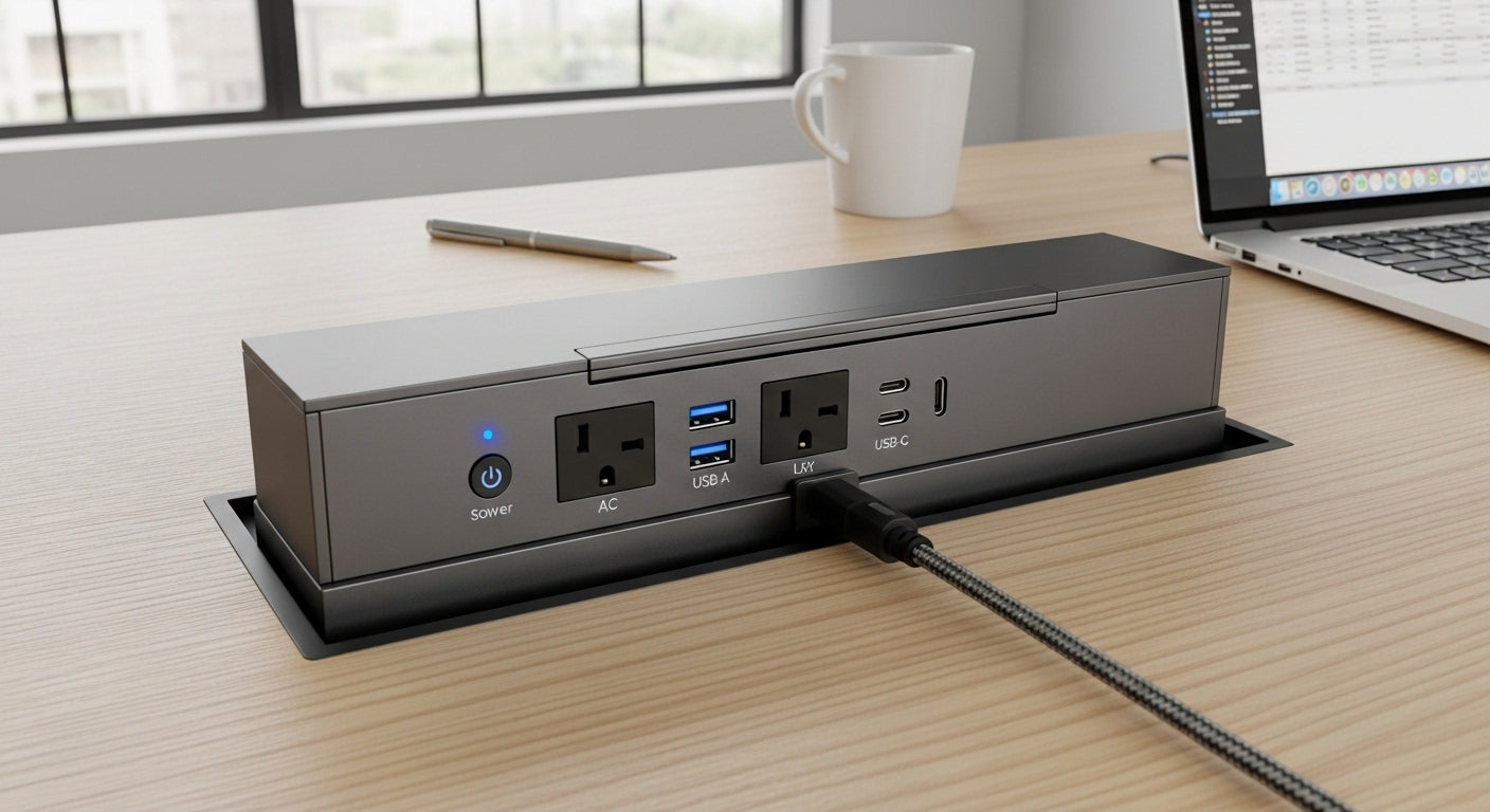 Power units for desks